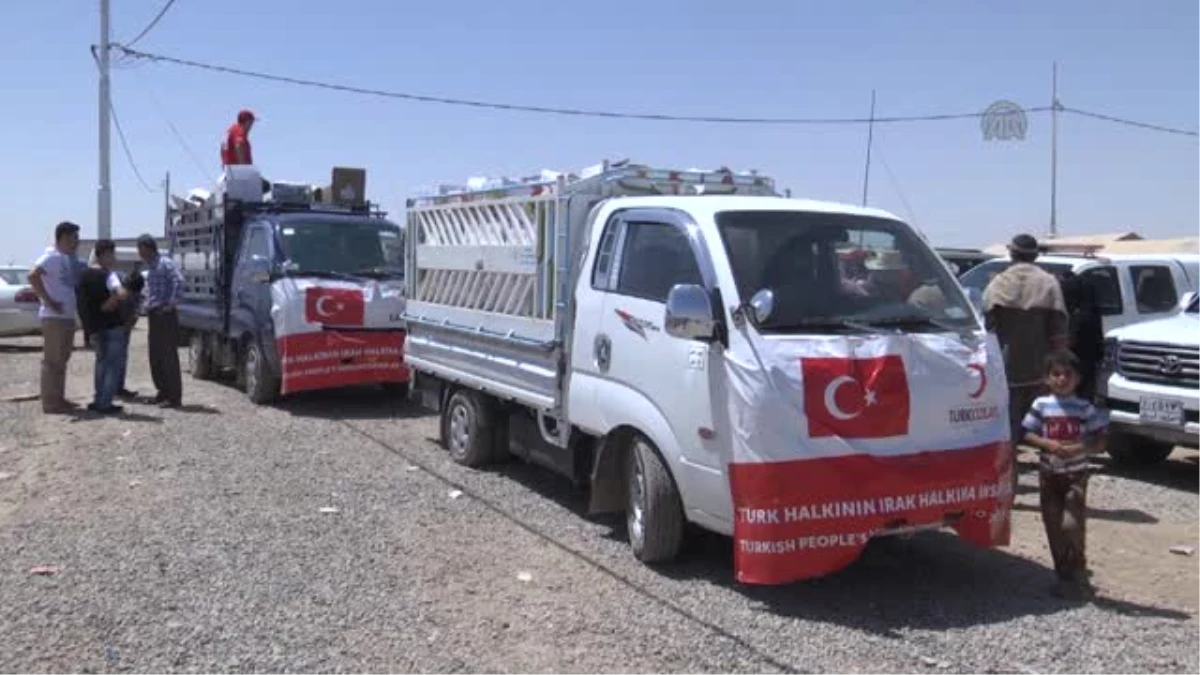 Türk Kızılayı Telaferli Türkmenleri Yalnız Bırakmadı