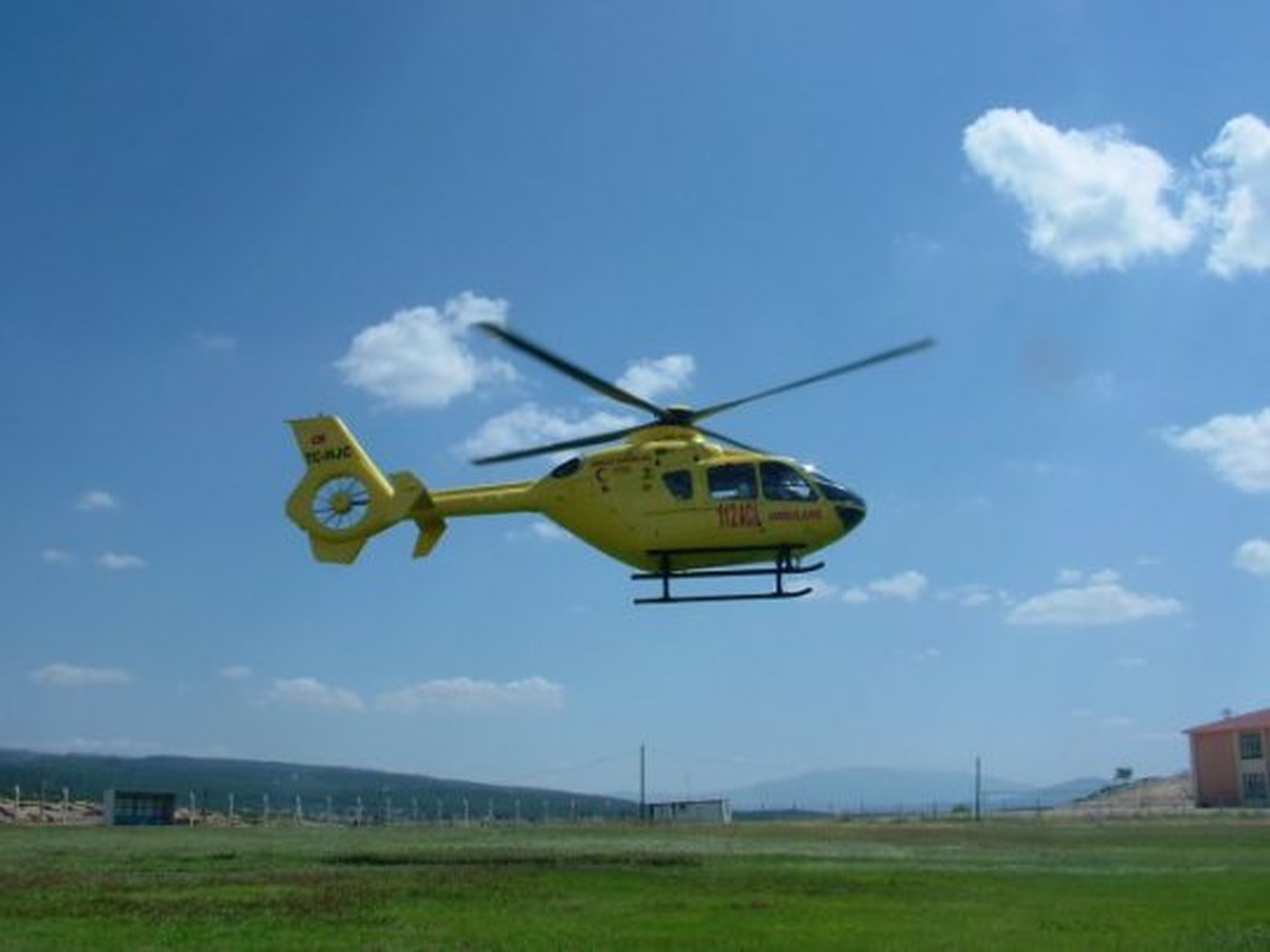 Ambulans Helikopter 3 Yaşındaki Eylül İçin Havalandı