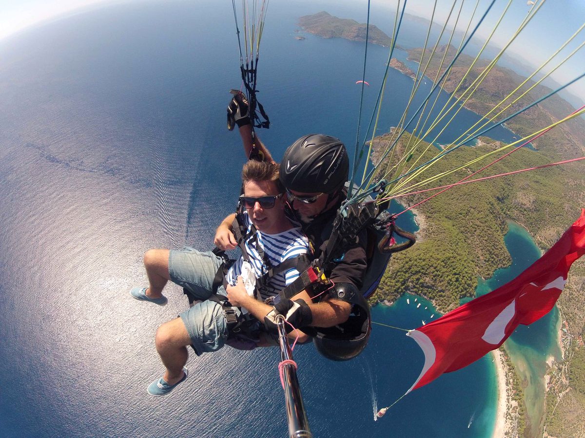 Yamaç Paraşütü, Muğla\'yı Dünyaya Tanıtıyor