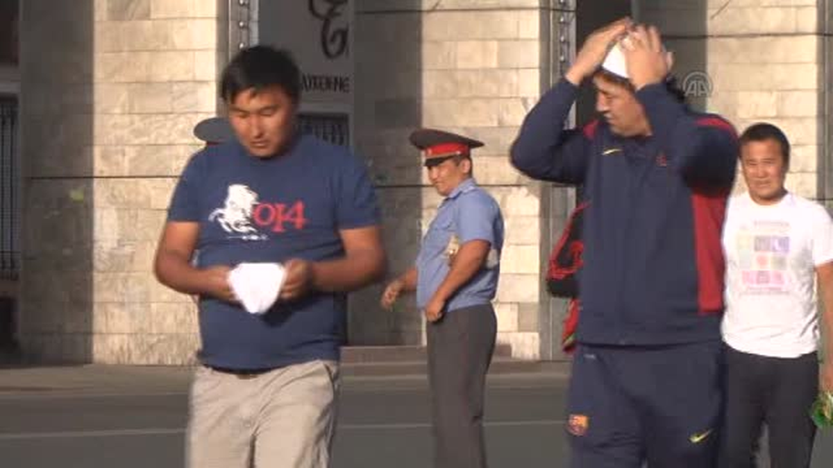 Kırgızistan\'da Bayram Namazı