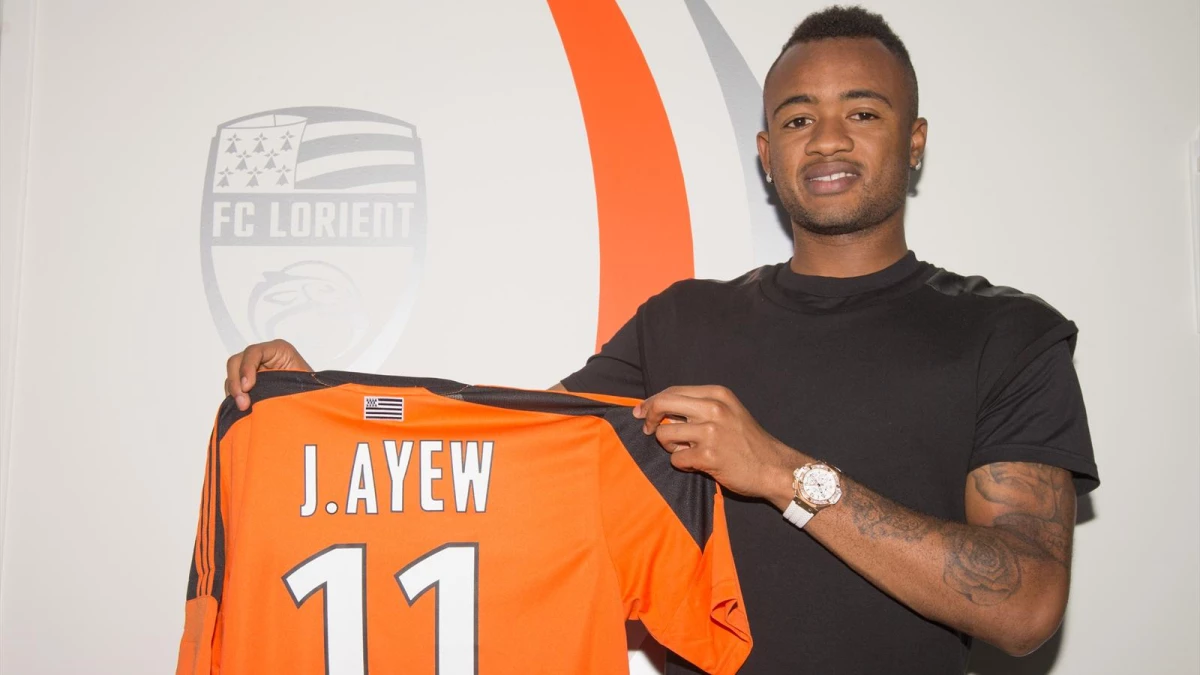 Lorient, Olympique Marsilya\'dan Ganalı Hücumcu Jordan Ayew\'i Transfer Etti