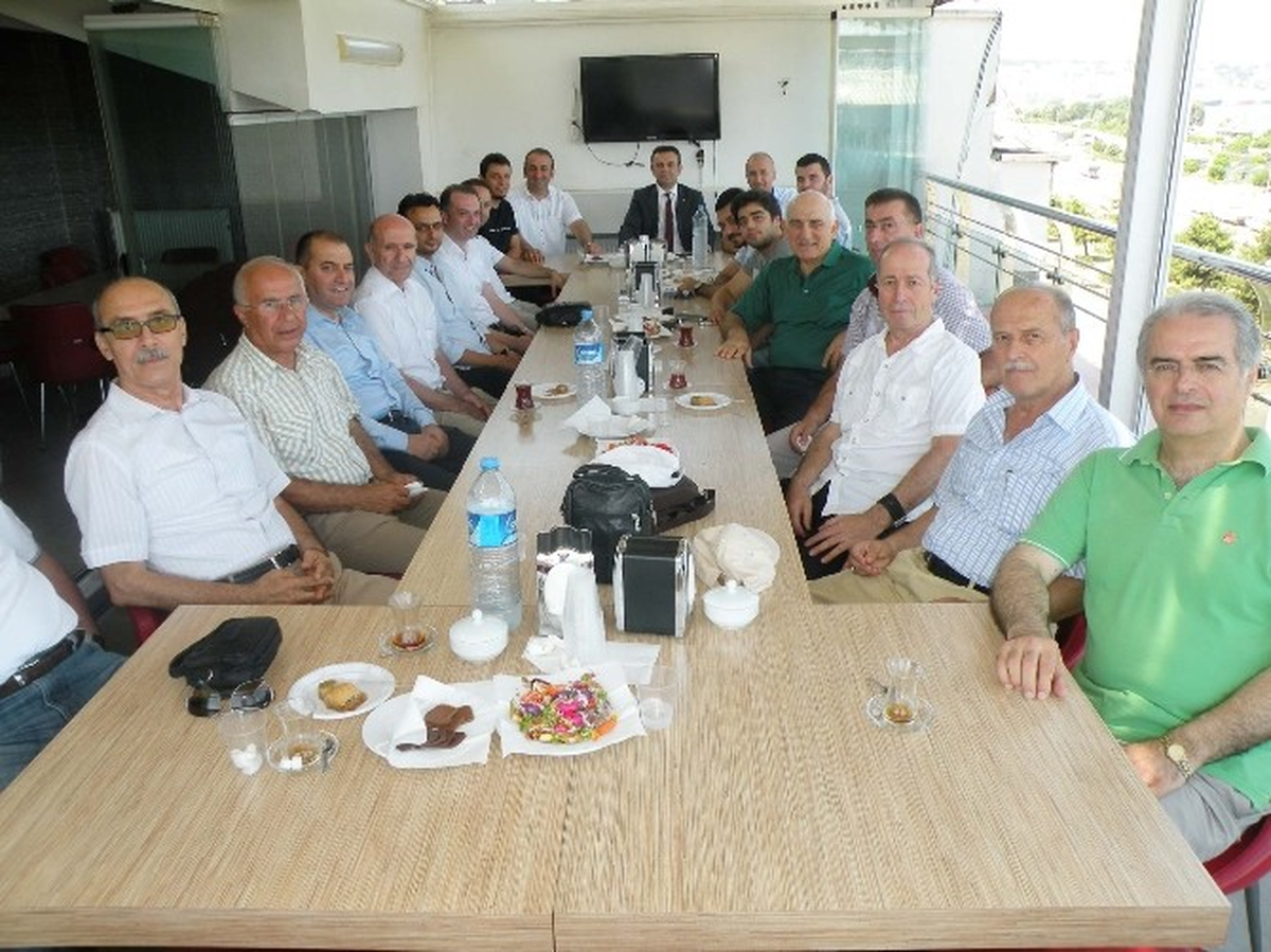 Mmo Samsun Şubesi\'nde Bayramlaşma