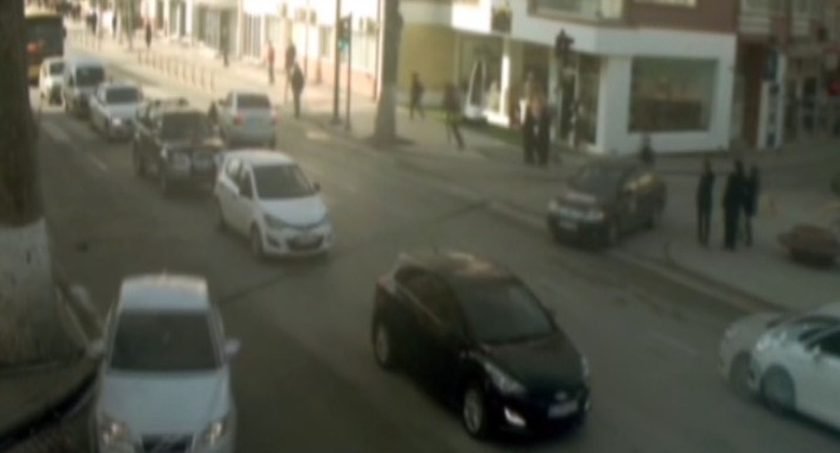 Malatya\'da Trafik Kazaları Mobese Kameralarına Takıldı