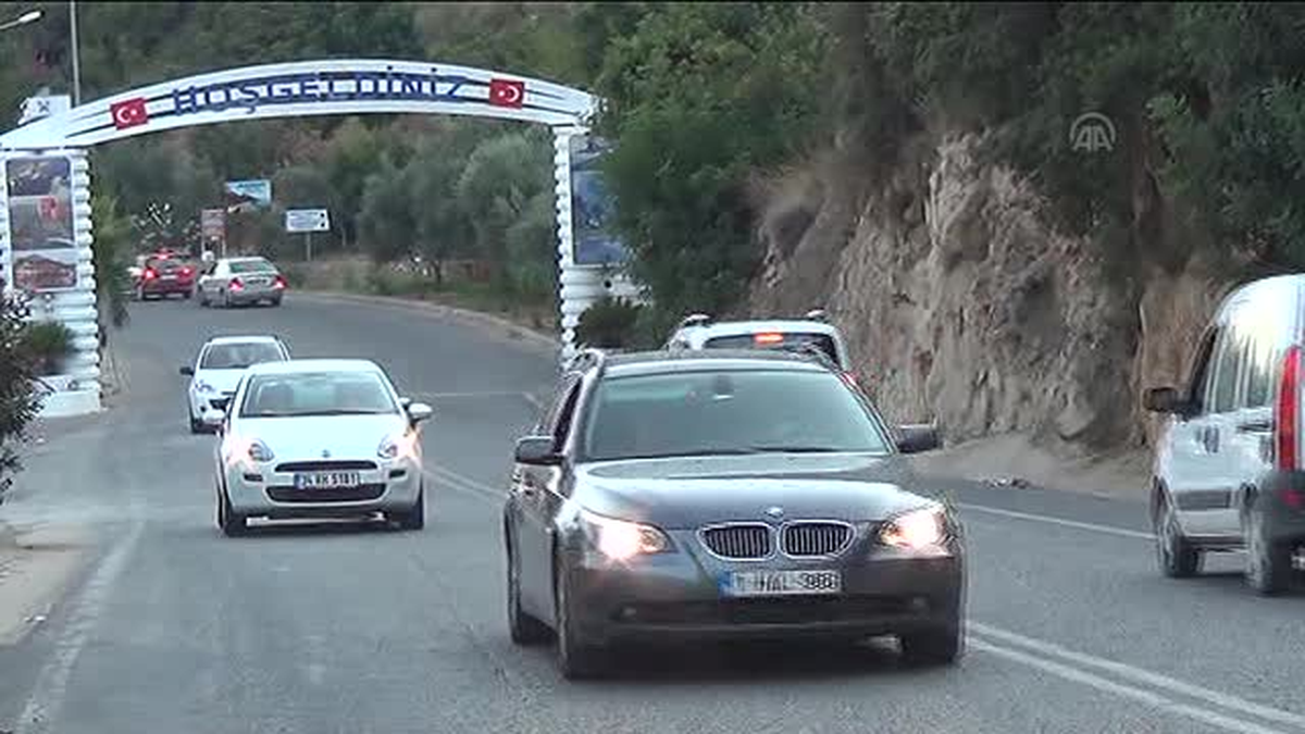 Tatil beldelerinden bayram dönüşü başladı -
