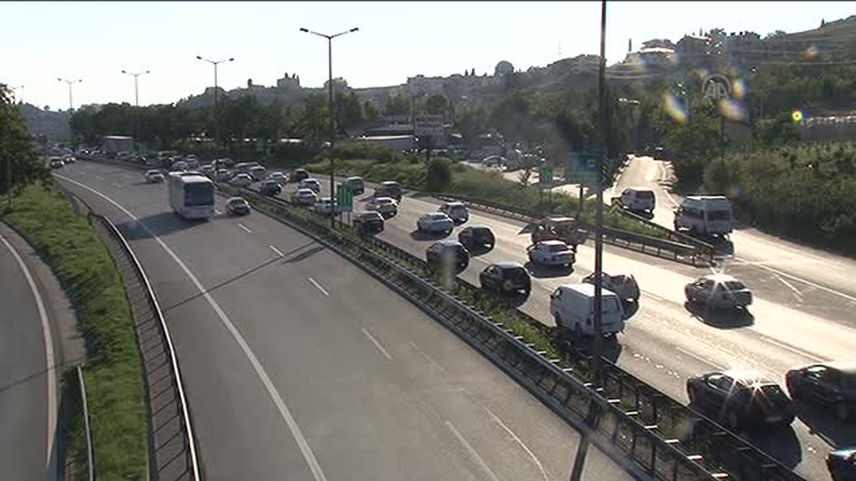 Tatilciler dönüş yolunda -