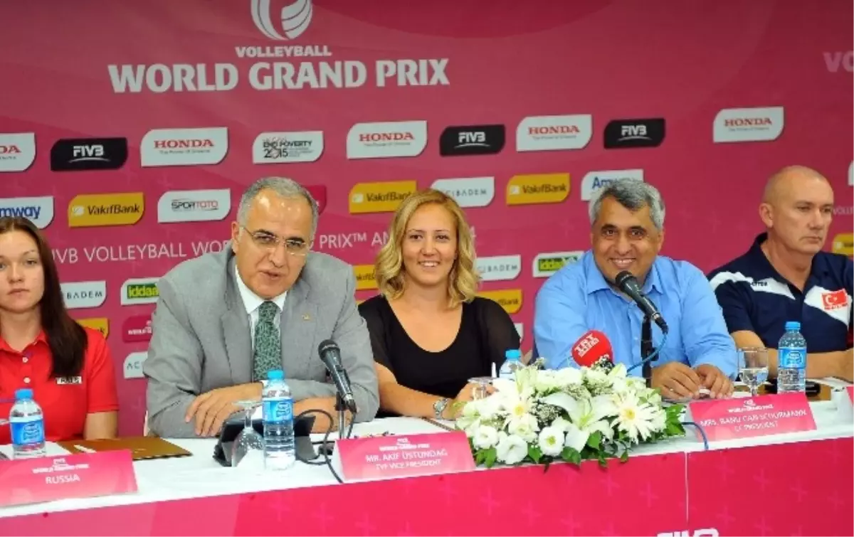 2014 Fıvb Dünya Grand Prix\'i A Grubu Maçlarının Teknik Toplantısı Yapıldı