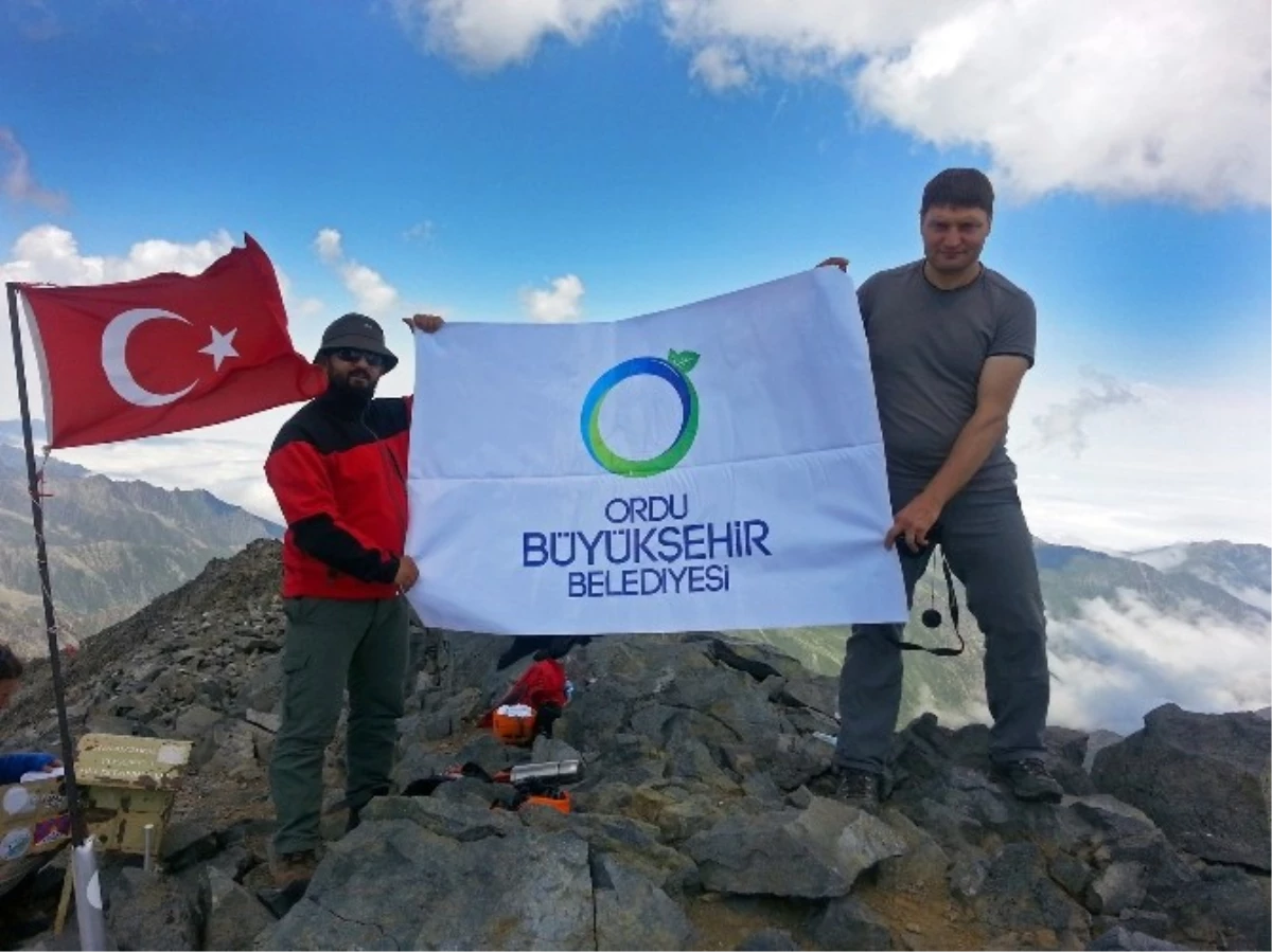 Ordulu Dağcılar Kaçkar Dağına Çıktı