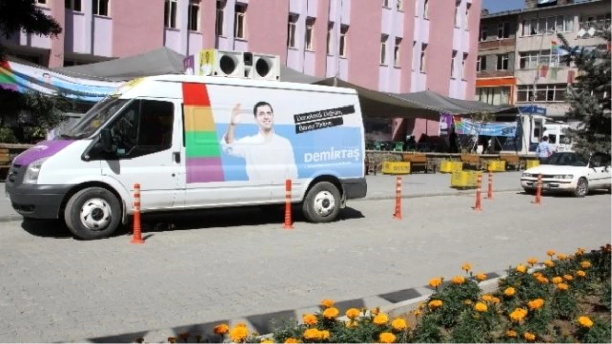 Belediye Bahçesi Seçim İçin HDP\'ye Tahsis Edildi