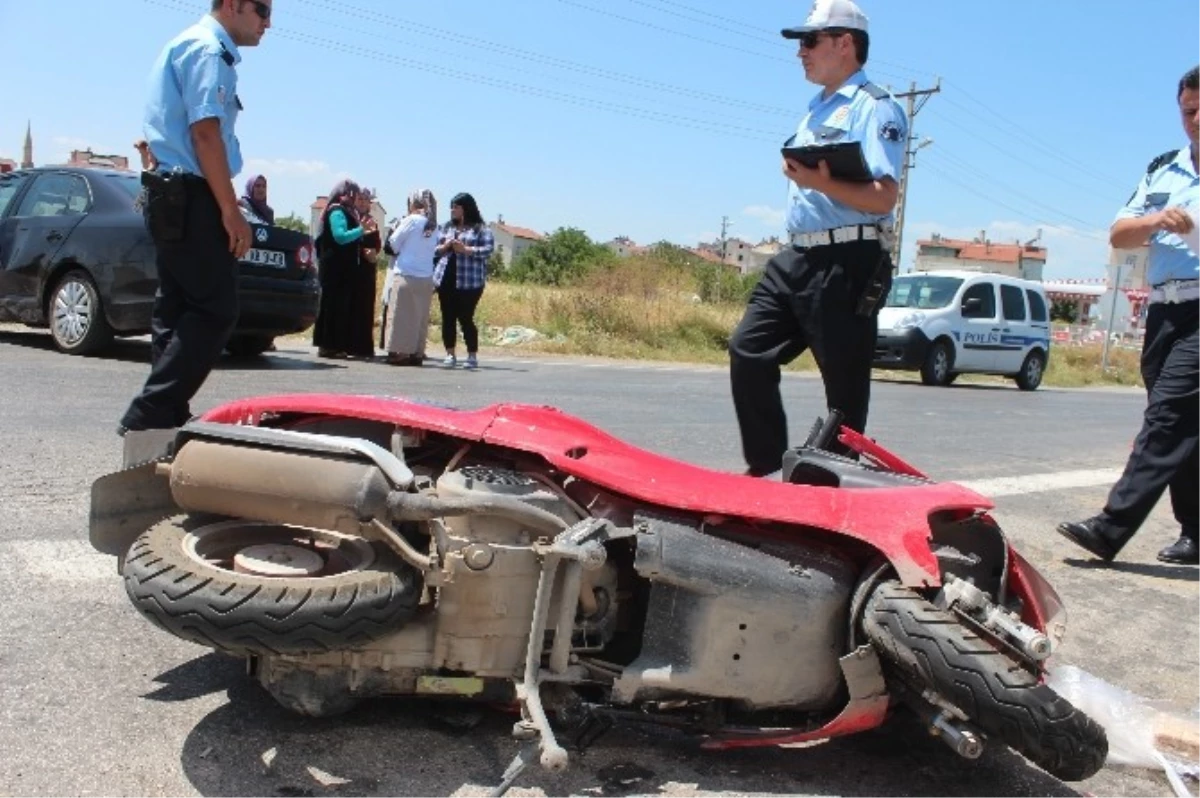 Konya Beyşehir\'de Trafik Kazası: 1 Yaralı