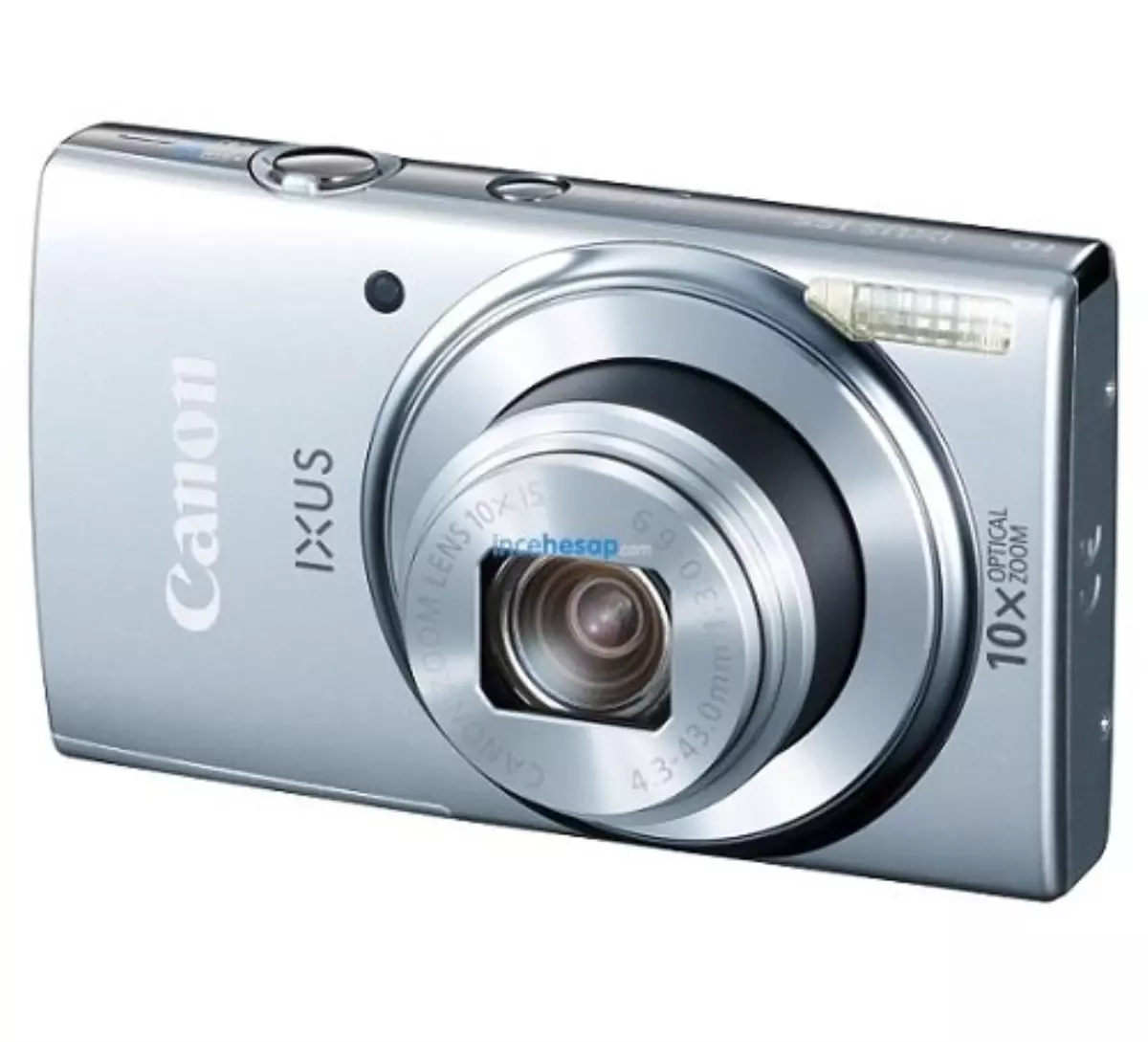 Canon Ixus 155 Is Fotoğraf Makinesi Gümüş