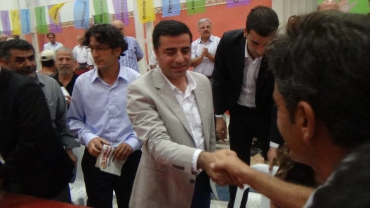 Hpd Cumhurbaşkanı Adayı Demirtaş Hatay\'da