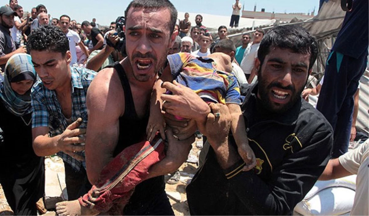 İsrail Son 24 Saatte Gazze\'de 110 Hedefi Vurdu