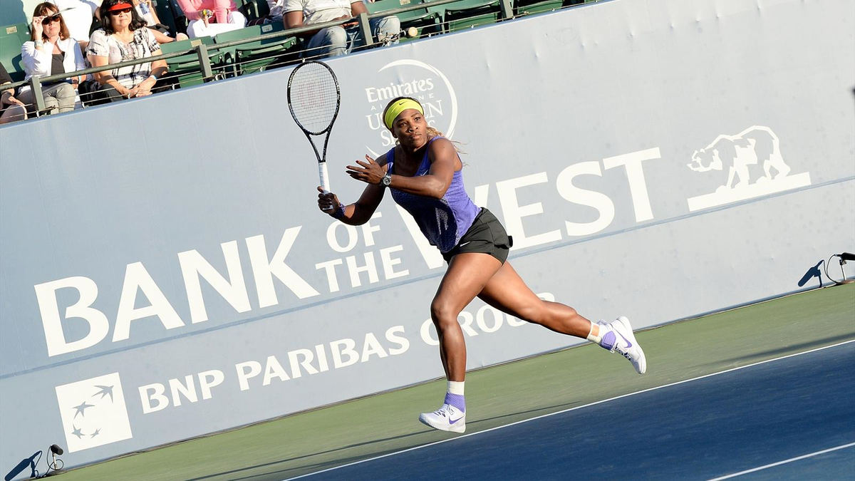 Serena Williams "Baklavalarını" Sergiledi
