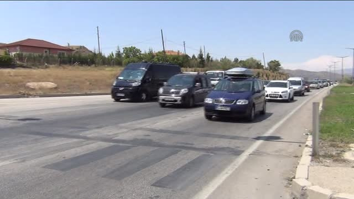 Tatilciler Dönüş Yolunda