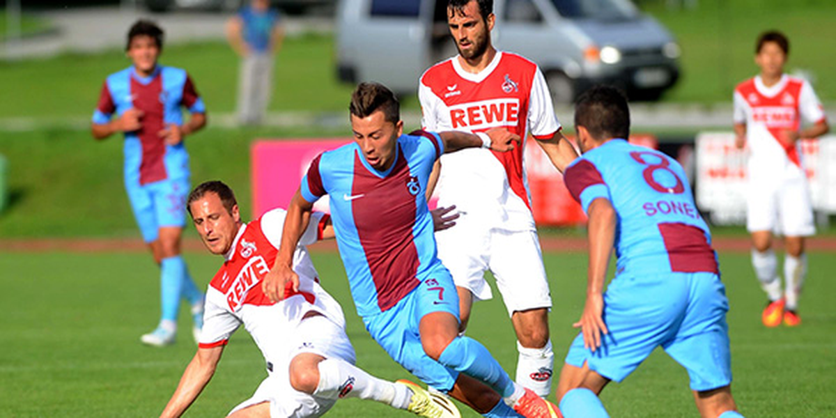 Trabzonspor Hazırlık Maçında Köln\'e 2-0 Mağlup Oldu