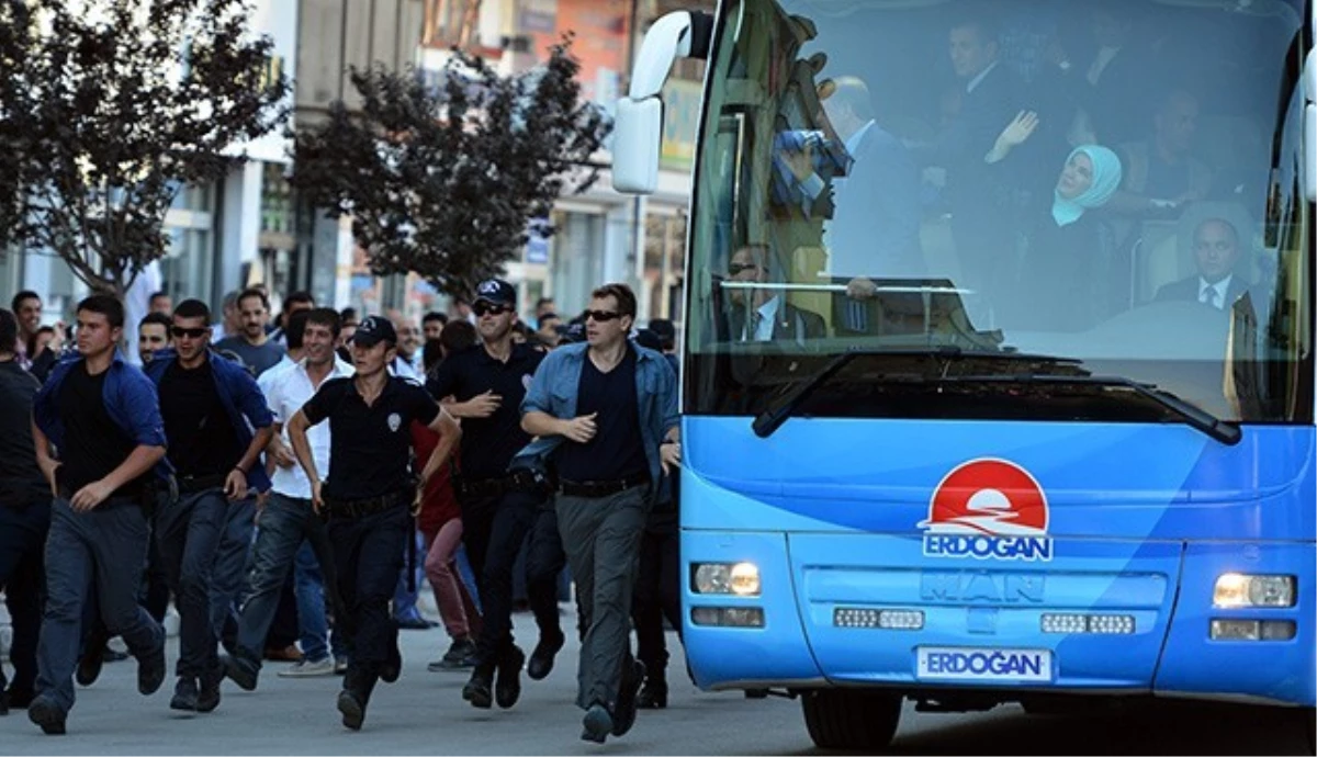 Van\'da Erdoğan\'ın Mitingi Sonrası Gerginlik Yaşandı