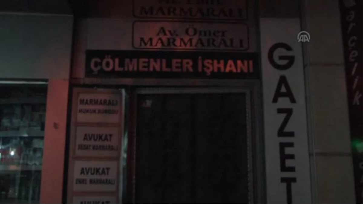 Marmaralı\'nın Bürosunda Korku Dolu Anlar