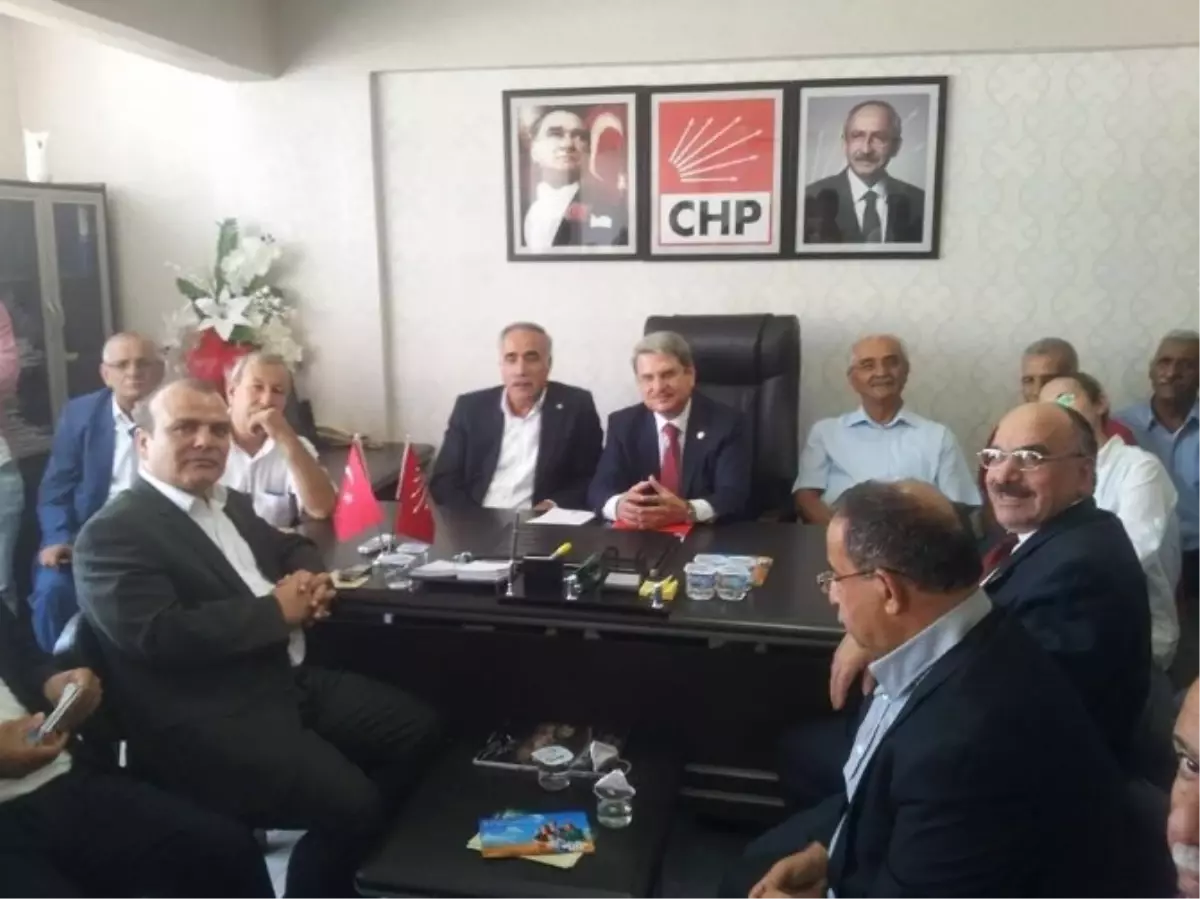 CHP Genel Başkan Yardımcısı Çıray Şanlıurfa\'da Parti Temsilcileriyle Görüştü