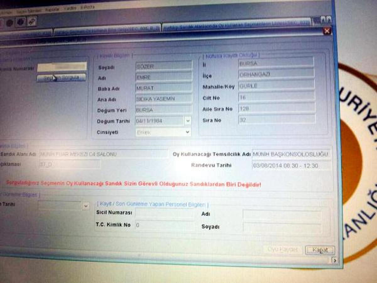 Cumhurbaşkanlığı Seçiminde Randevu ve Şeffaf Zarf Şikayeti