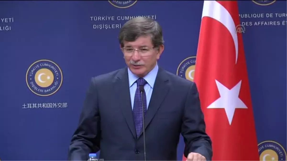 Davutoğlu: \'\'Siyasi bir hesapla bu zararı verenler vebal altında kalırlar\'\' -