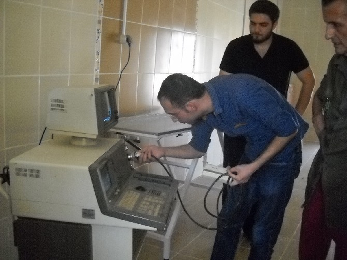 Hayvan Rehabilitasyon Merkezi\'ne Ultrason Cihazı