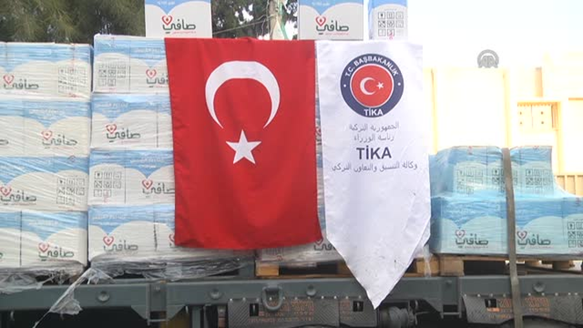 TİKA\'nın yardım kolileri ihtiyaç sahiplerine ulaştı -