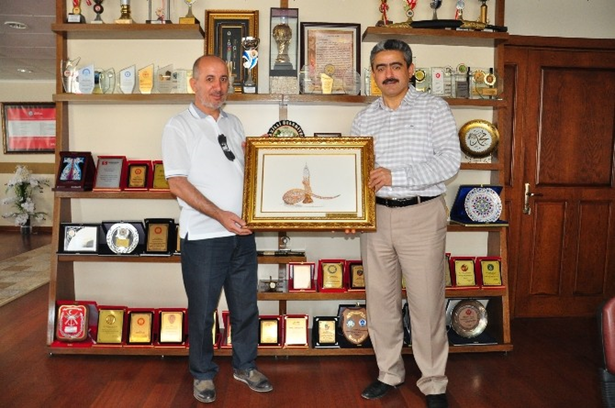 Yusuf Cabadağ ve Yalçın Duru Alıcık\'ı Ziyaret Etti