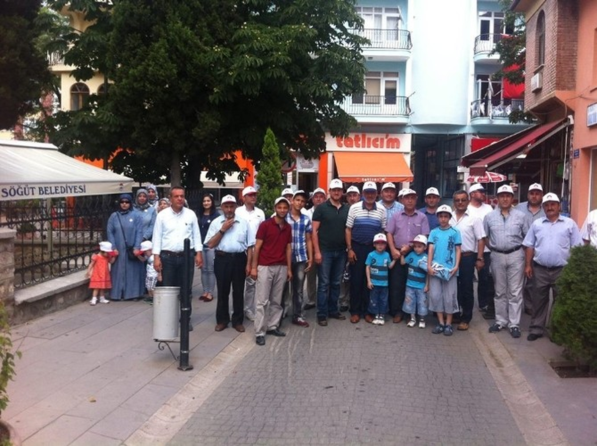 AK Parti Söğüt İlçe Teşkilatından Recep Tayyip Erdoğan Destek