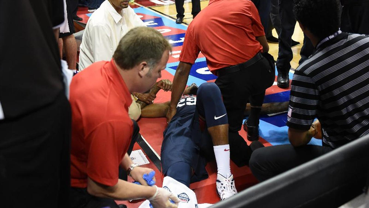 Flaş! Spor Camiası Şokta | Paul George\'un Ayağı Kırıldı