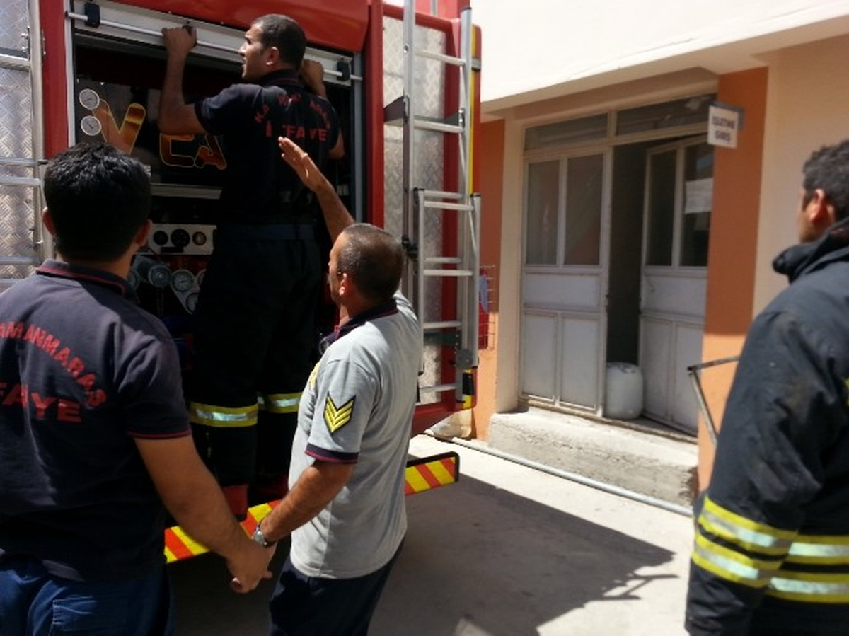 İplik Fabrikasındaki Yangın Korkuttu
