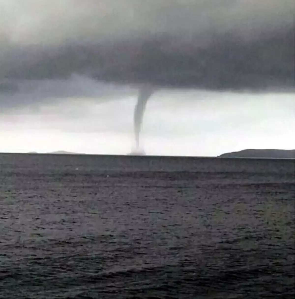 Marmara Adası Açıklarında Hortum