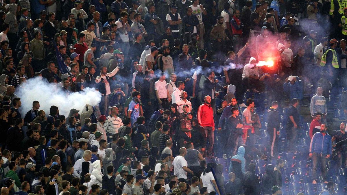 Roma-Napoli Maçına Güvenlik Ayarı