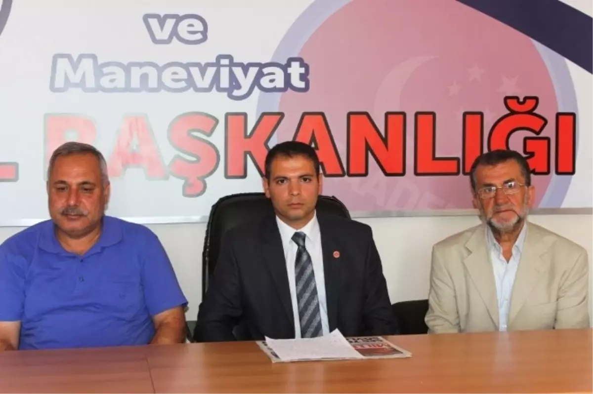 Saadet Partisinden Van\'da Çıkan Olaylara Tepkisi