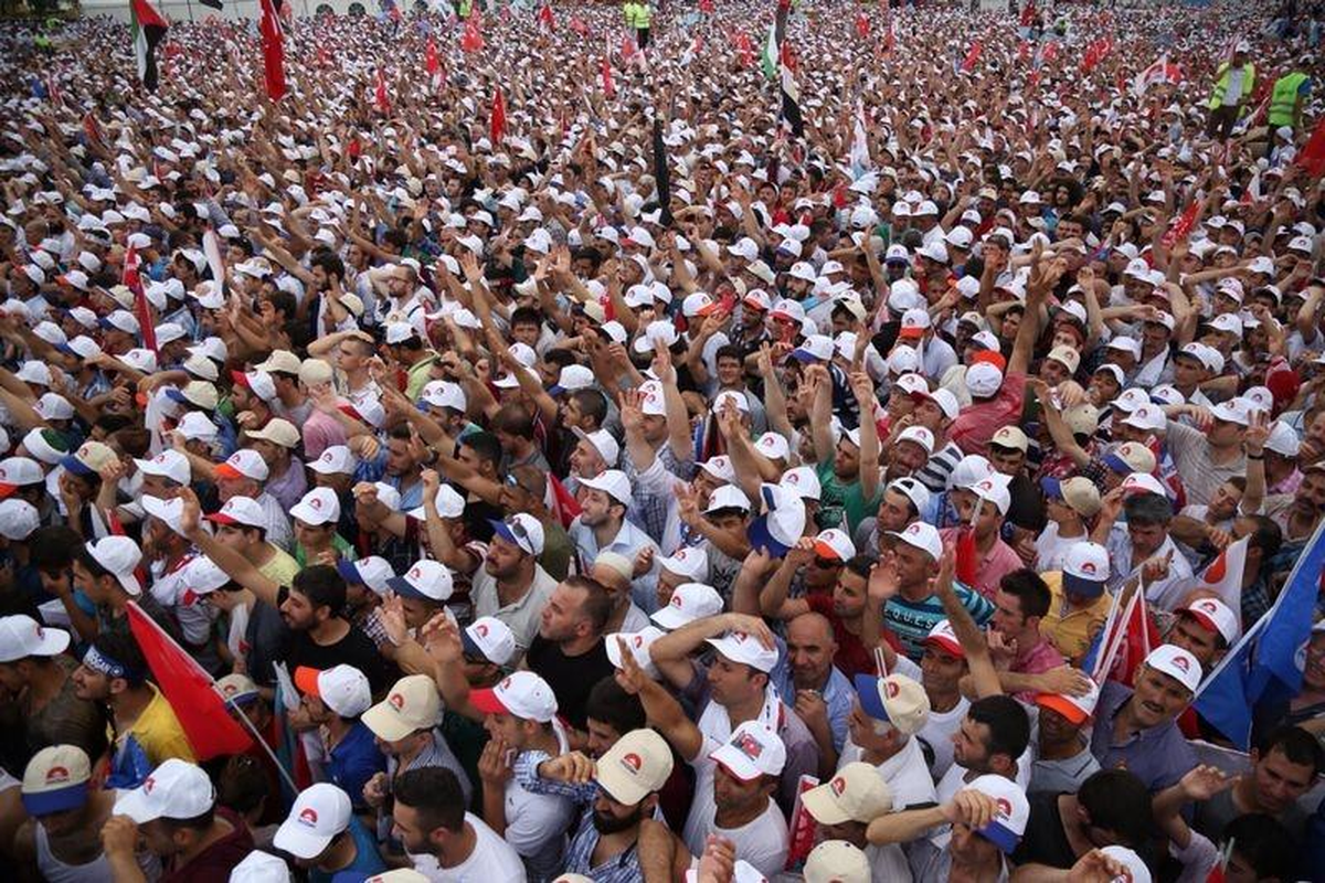 Cumhurbaşkanı Adayı ve Başbakan Erdoğan\'ın İstanbul Mitingi