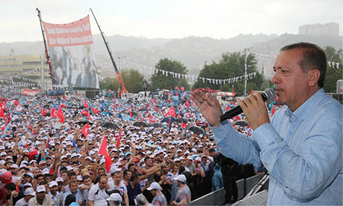 Cumhurbaşkanı Adayı ve Başbakan Erdoğan\'ın İstanbul Mitingi