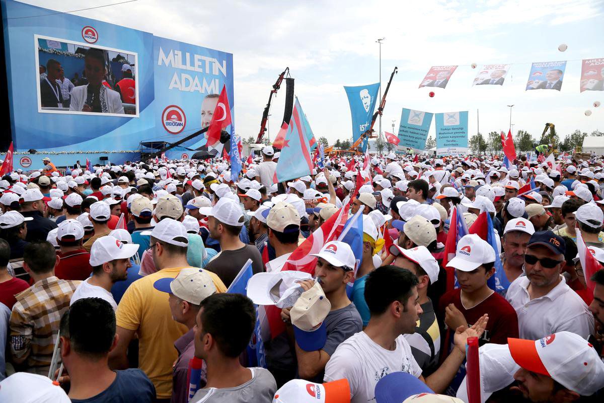 Erdoğan'ın Maltepe Mitinginde Dikkat Çeken Anons