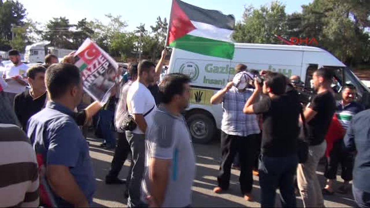 Gaziantep\'te Gazze\'ye Destek Konvoyu