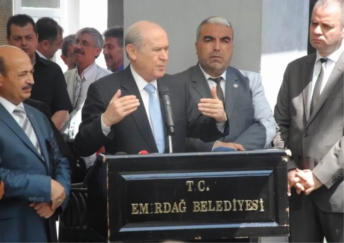 MHP Lideri Bahçeli Afyonkarahisar\'da