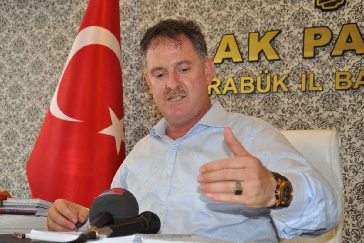 AK Parti İl Başkanı Timurçin Saylar Açıklaması