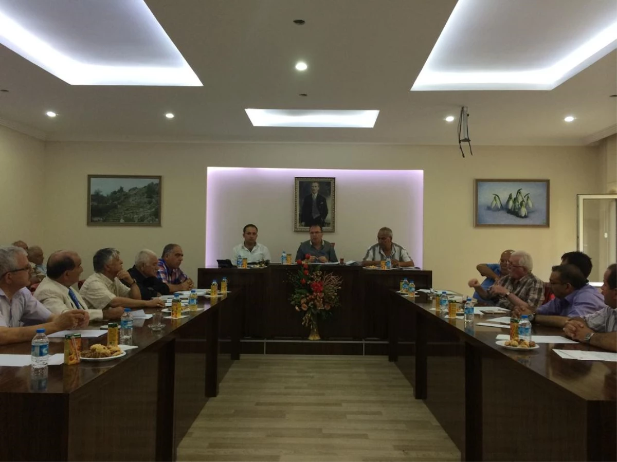 Akseki Belediye Meclisi Toplandı