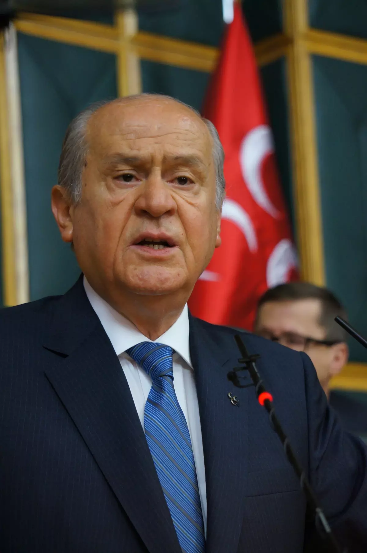 Bahçeli: "Recep Tayyip Erdoğan\'dan Cumhurbaşkanı Olmaz"