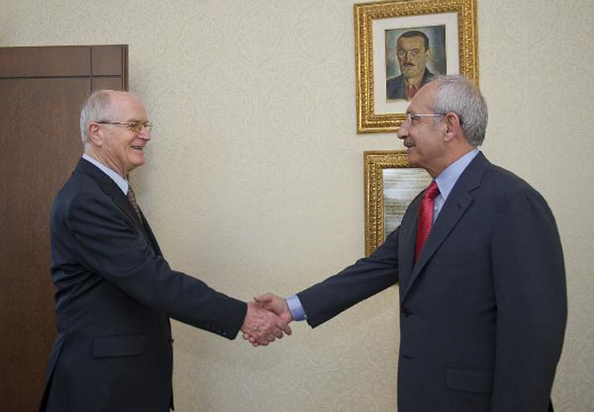Avrupa Güvenlik ve İşbirliği Teşkilatı ( Agıt ) Seçim Gözlem Heyeti, Kılıçdaroğlu\'nu Ziyaret Etti