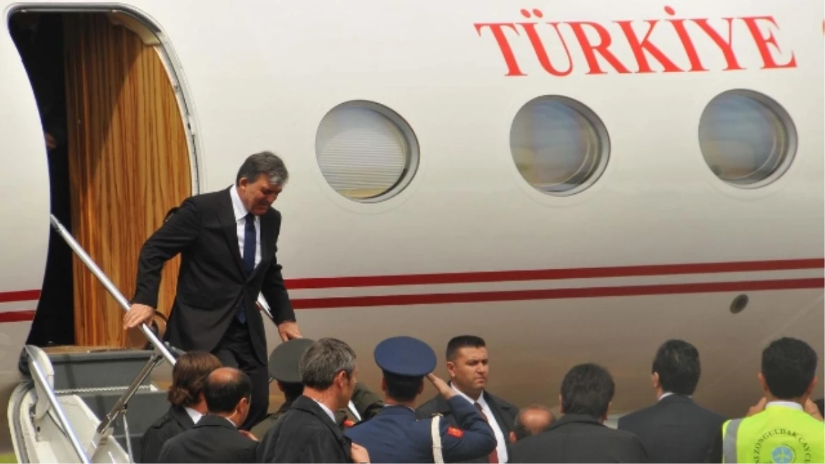 Cumhurbaşkanı Gül Ankara\'ya Gitti