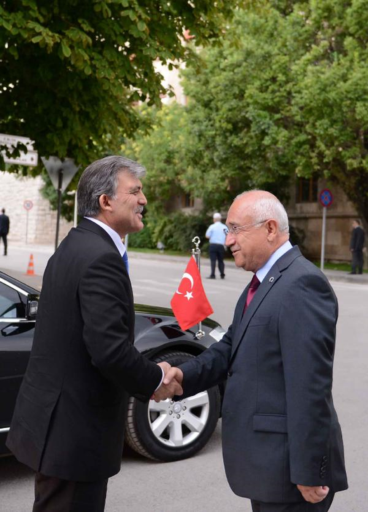 Cumhurbaşkanı Gül, TBMM Başkanı Çiçek\'i Ziyaret Etti