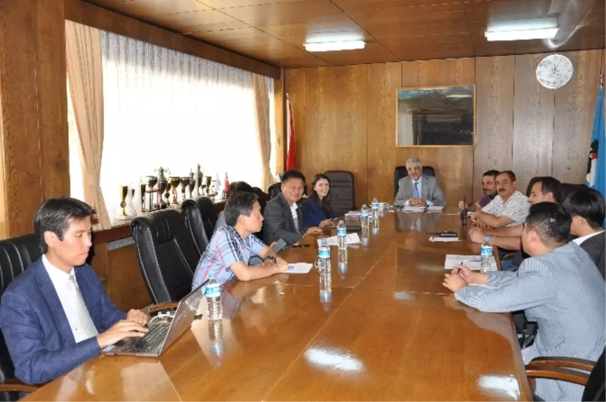 Güney Koreliler Dev Yatırım İçin Kahramanmaraş\'a Geldi