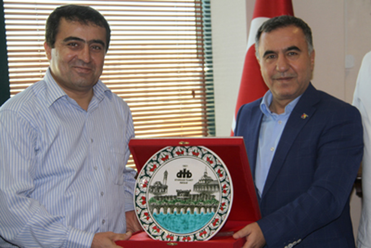 Diyarbakır Kayapınar Kaymakamı Yıldırım\'dan DTB\'ye Ziyaret