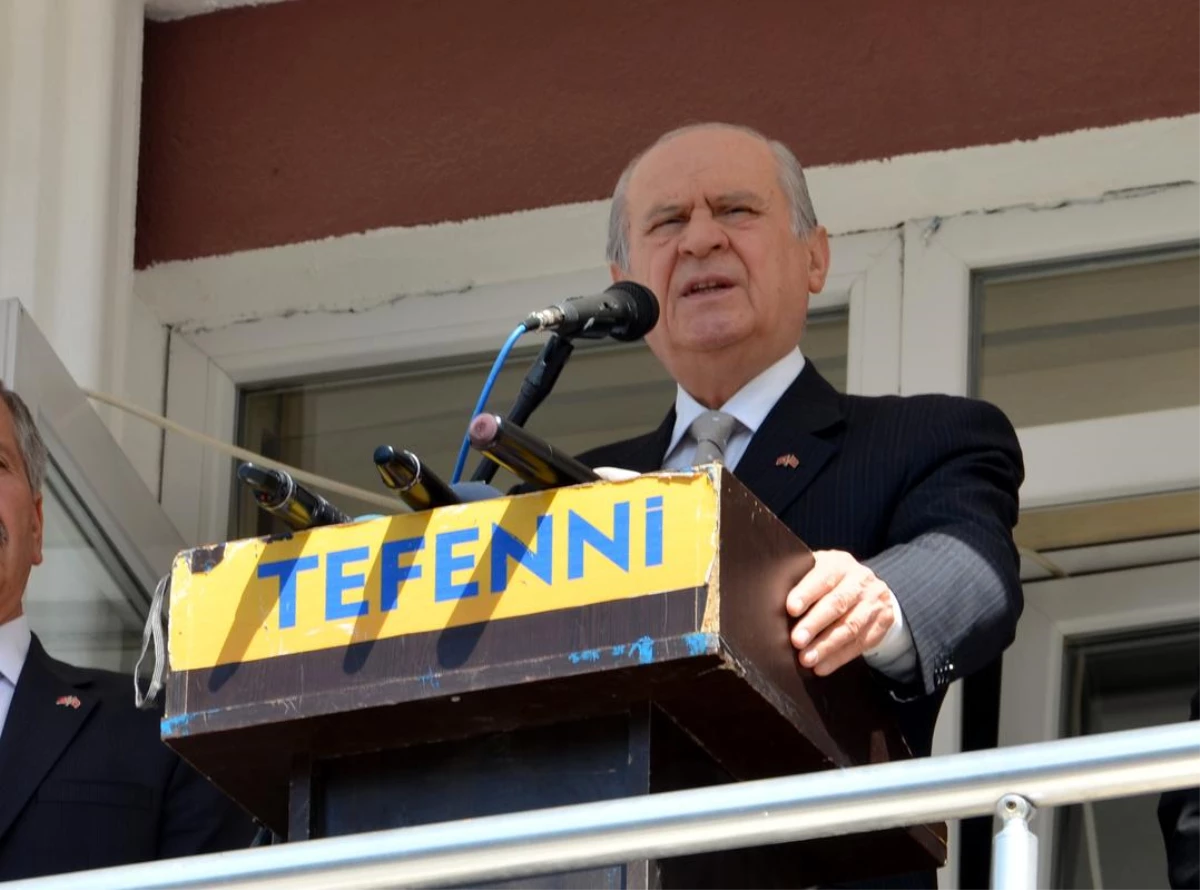 MHP Genel Başkanı Bahçeli, Burdur\'da