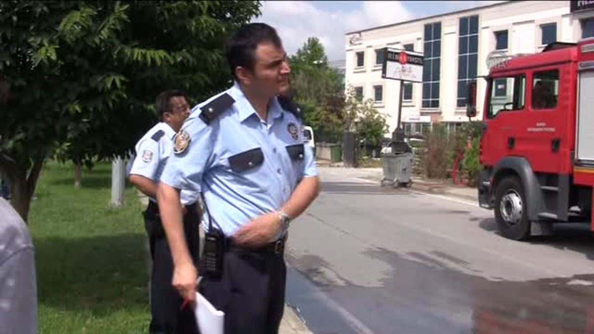 Tekstil fabrikasında patlama ve yangın (3) -