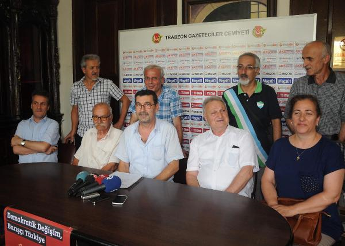 Trabzon\'da Demirtaş\'a Destek Açıklaması