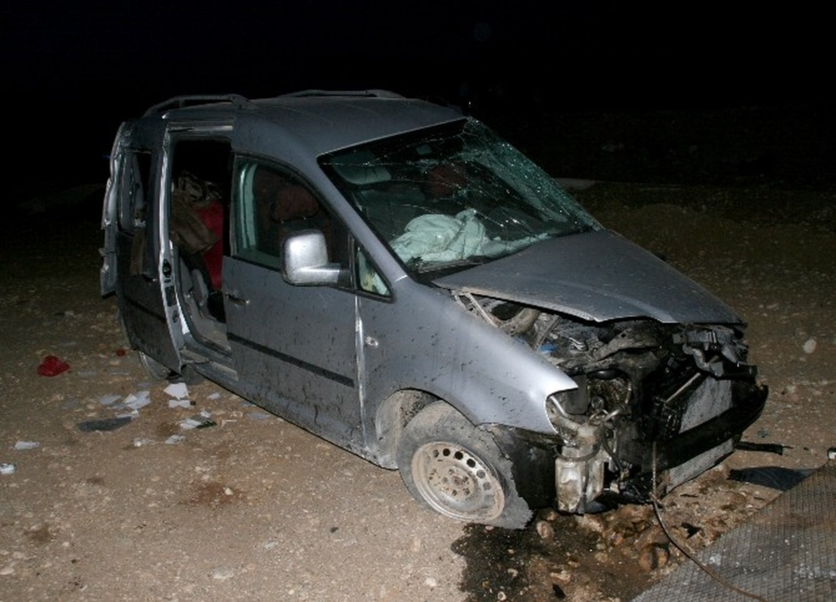 Trafiğe Kapalı Yolda Kaza: 2 Yaralı